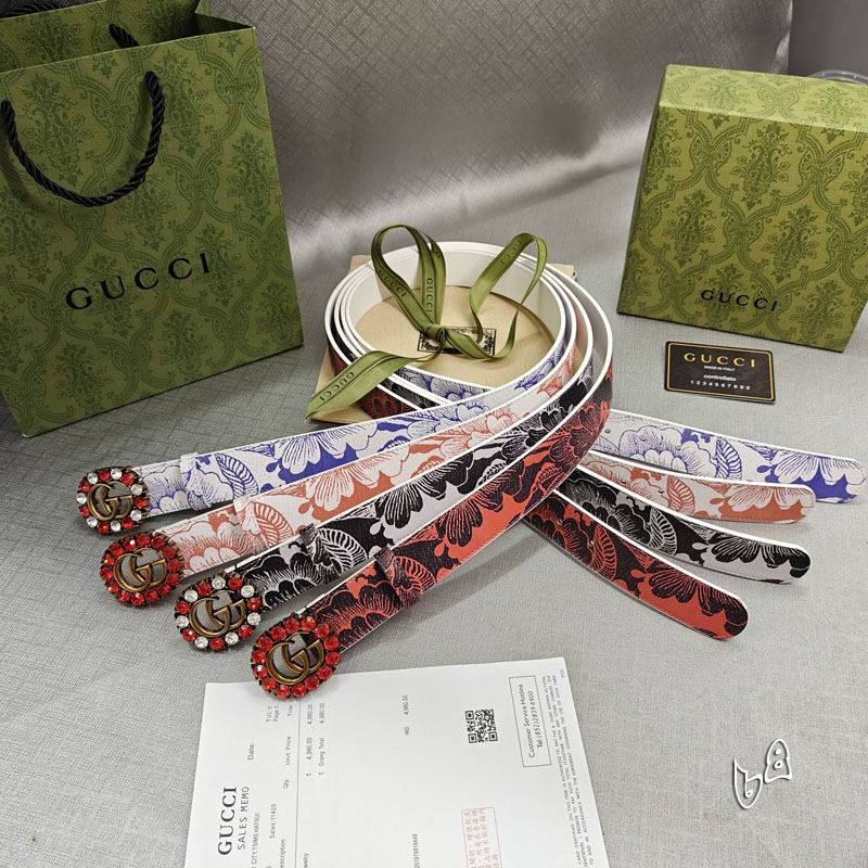 Gucci belt 35mmX80-125cm lb04